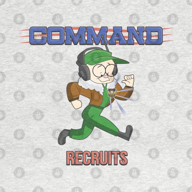 Command Recruits Retro by DeepDiveThreads